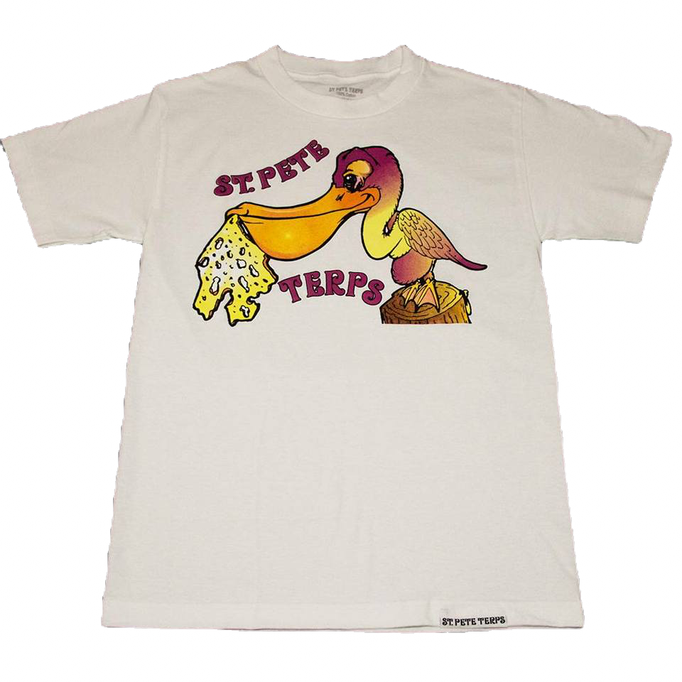 White/ Magenta Slabby Pelican image 0